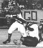 Evans brings down the QB