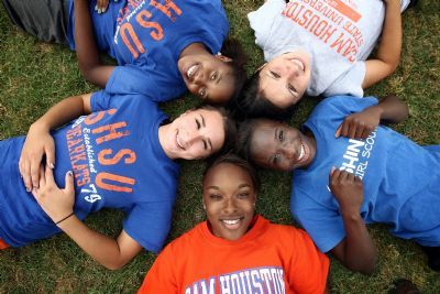 Shiner track girls