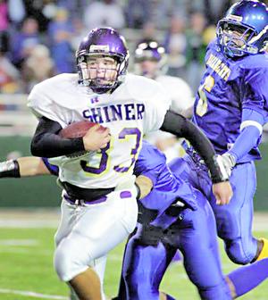 Shiner receiver Chase O'Connor